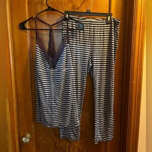 Adore Me Eggplant/Grey Lounge Wear, Size XL